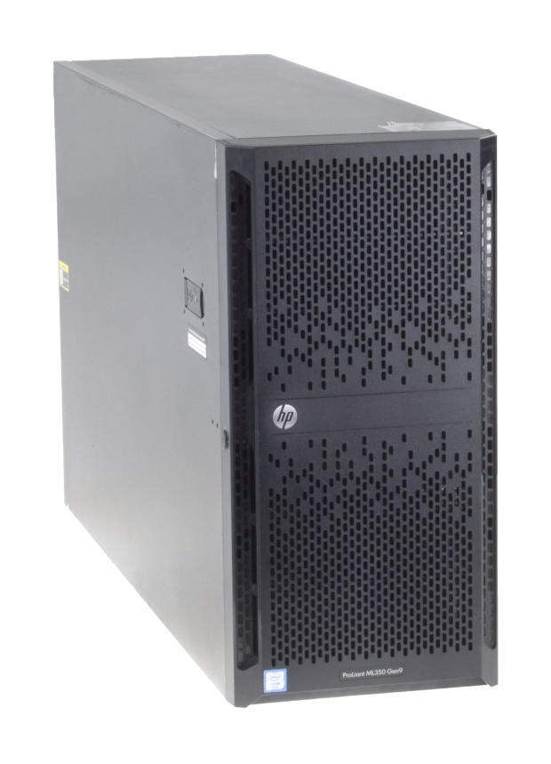 Servidor HPE ProLiant ML350 G9/Xeon® E5-2680 v4(2)/128GB RAM DDR4/600GB(2) HDD 10K SAS 12GB 2.5"/480GB(1) SSD SATA 2.5"/Fuente de 500W(2)